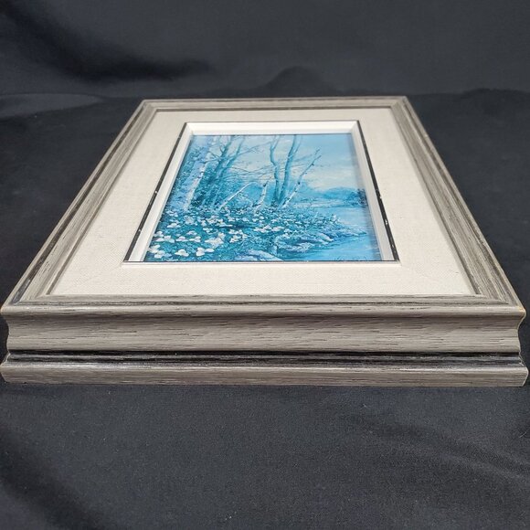 Original James L. Keirstead “Trilliums” Oil Painting | 1990 Signed Canadian Land - Picture 12 of 15